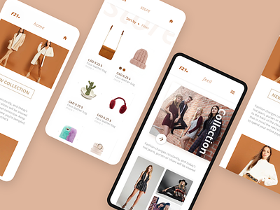 Forever21 Redesign app fashion forever21 graphicdesign iphone mobile produc uiux userexperience uxui