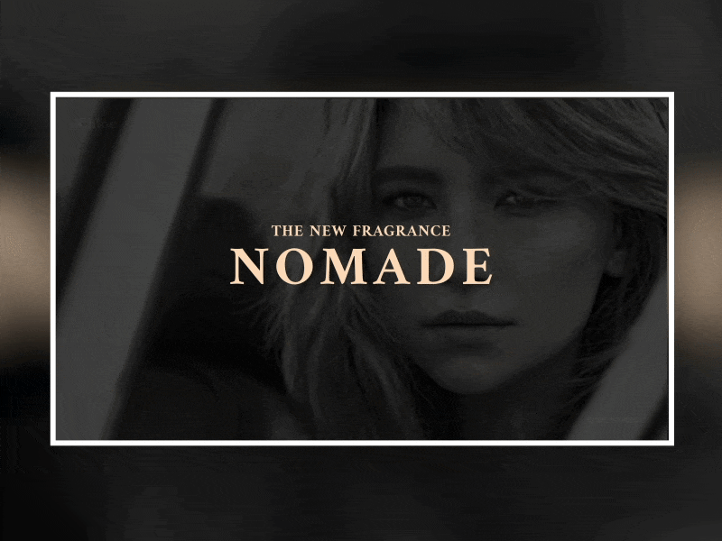 Nomade by Chloé design fragrance interaction design interface perfume ui ux web website