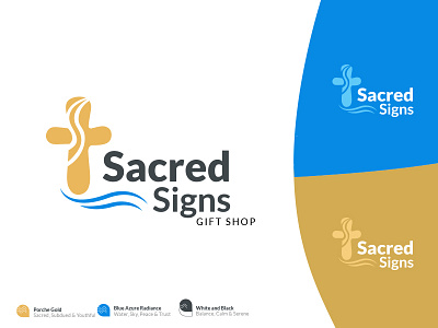 Sacred Signs Ph Logo branding logo logo design symbol wordmark