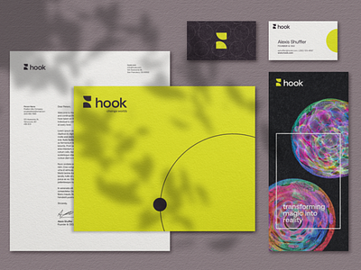 Hook - Logo & Visual Identity (Print assets)