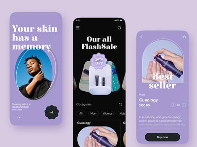 Skin care - Mobile app