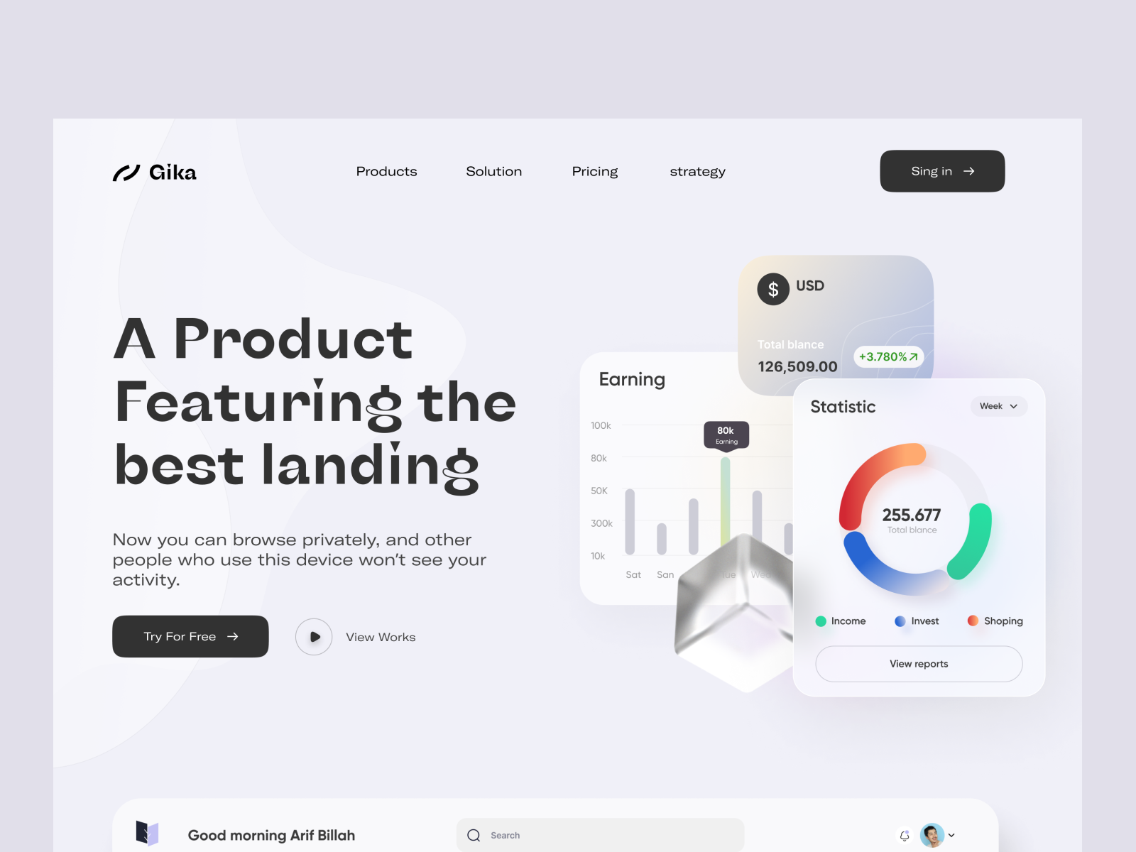 Digital Asset Management (DAM) site by Arif Billah on Dribbble