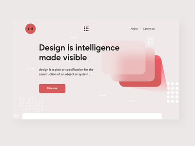 Design agency website
