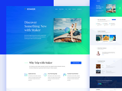 Travel Landing Page