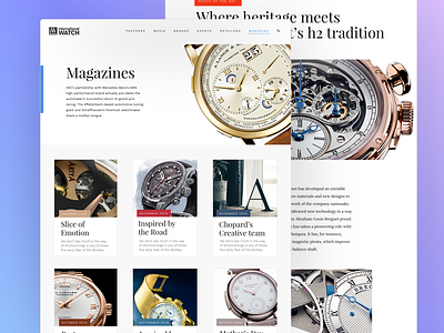 iW Magazine digital magazine editorial fancyaf marquee proof publishing redesign watch