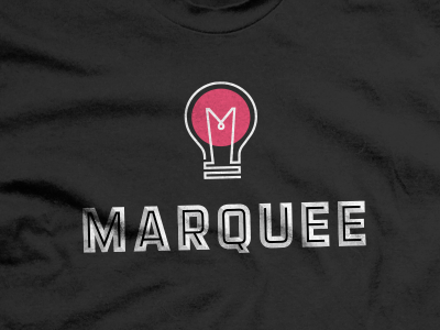Meet marquee bulb detroit light logo marquee shirt t shirt