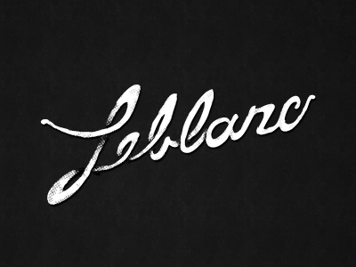 leblanc&co bitters bitters branding free hand hand lettering script type