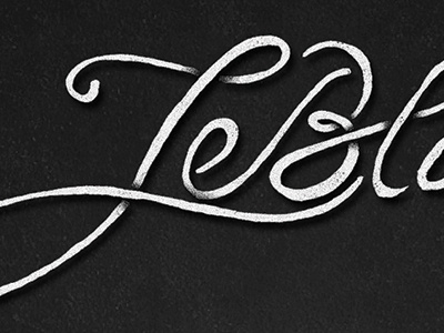 Leblanc Bitters bitters branding free hand hand lettering script type