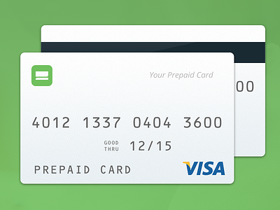 Prepaid Card card cash credit prepaid visa