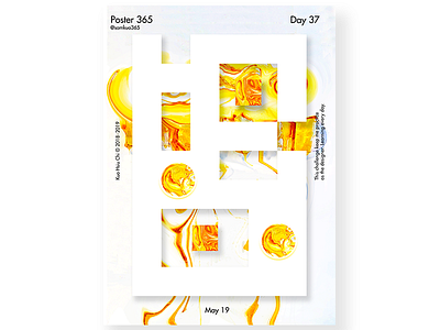 Poster day 37 - Honey Honey Lime