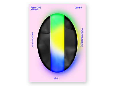 Day86 - FIFA challenge color colorfull fifa gradient pop poster