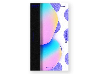 Day 222 design everyday gradient poster