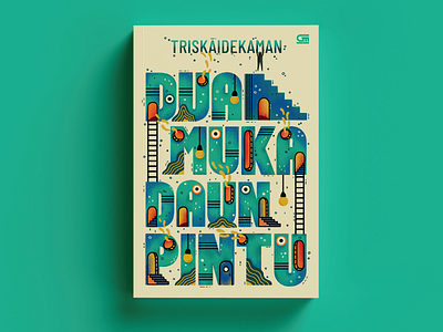 Book Cover Design: Dua Muka Daun Pintu