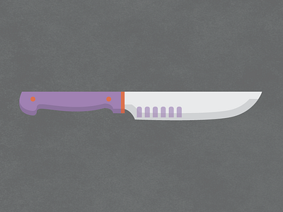 Kitchen Knife Illustration illustration knife utensil