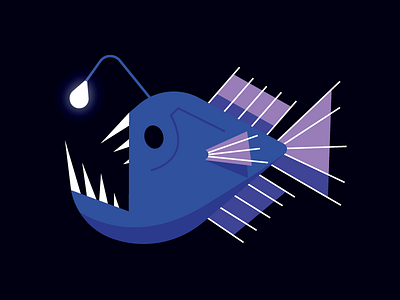 Anglerfish anglerfish art fish gillustrations illustration