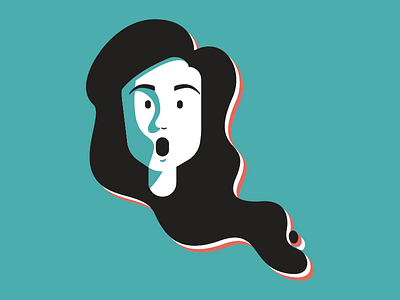 Retro fun — animated GIF illustration by Metin Seven on Dribbble