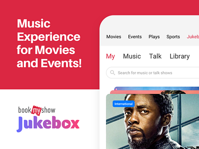 BookMyShow - JukeBox Music App