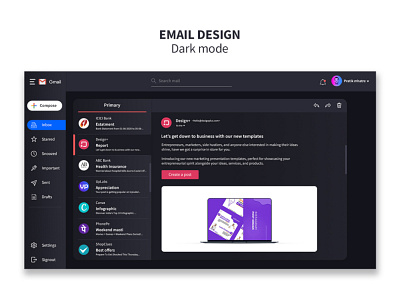 Email design