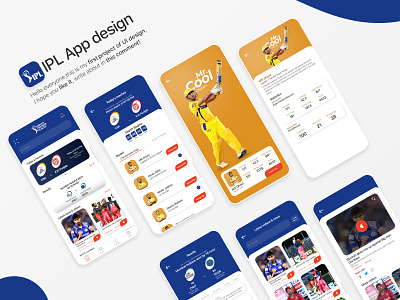 IPL App Design app design design graphic design ui uiux user interface user interface design ux