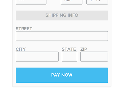 Custom Payment Form custom design form payment stripe web