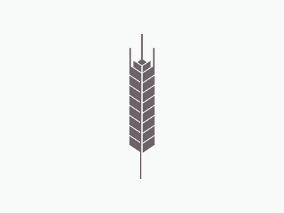 Wheat church grain growth logo mark natural providence wheat