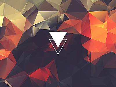 Personal Brand Exploration brand logo low poly mark personal t v