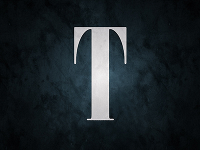 T Logo bold design letter photography poster t typography vintage