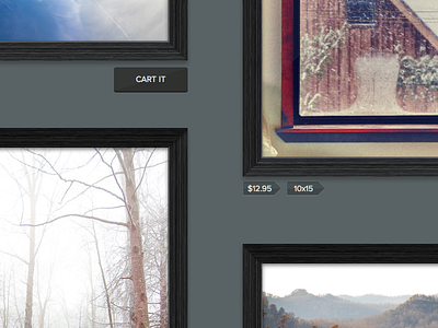 Redesign Launch bigcartel frame photography redesign shop store web design website