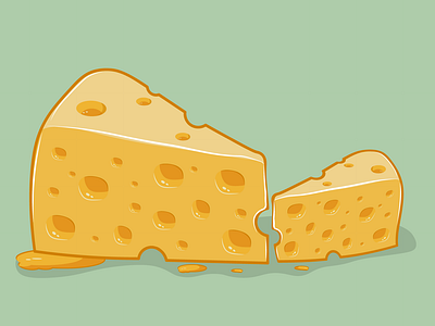 CHEESE vector in adobe illustrator tutorial