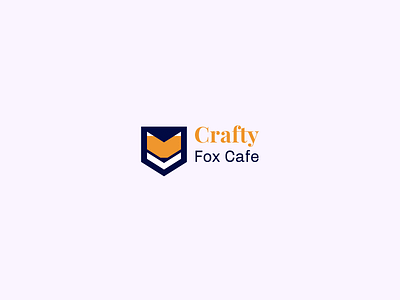 Crafty Fox cafe logo design