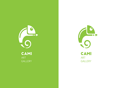 Chameleon branding flatdesign illustraor logodesign