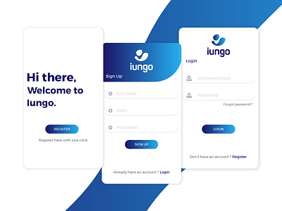 Iungo App Redesign app branding graphic design icon illustration illustrator cc simple design typography ui ux