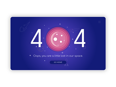 404 Error Page Design design graphic design illustrator cc typography ui uiux webdesign webdesigner website website design
