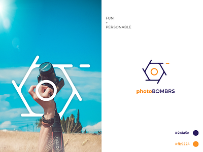 Photobombrs Logo Concept