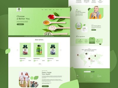 Healthcare Product Landing Page