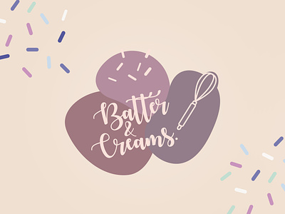 Batter And Creams Branding branding graphic design logo