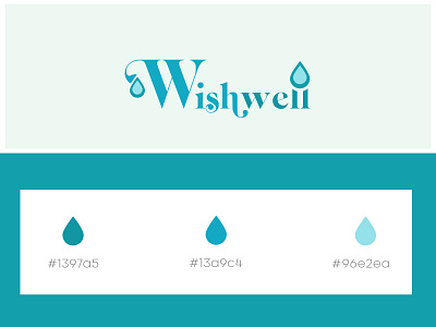 Wish Well Cleaning Logo art branding design graphic design icon logo minimal vector