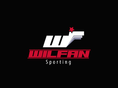 Wilfan Sporting art branding design graphic design icon illustration logo minimal sports vector