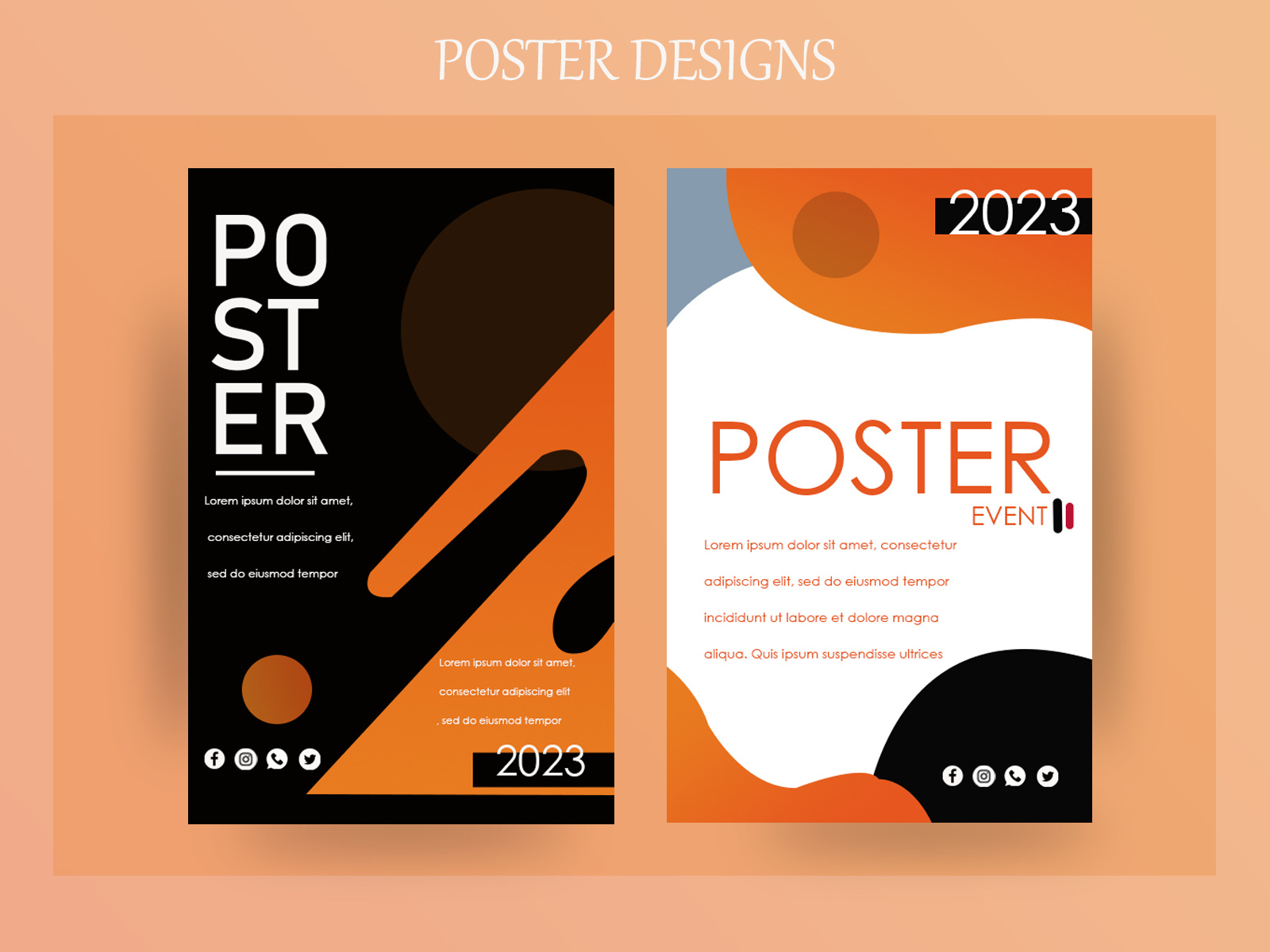 Poster Design by Farwa Ijaz on Dribbble