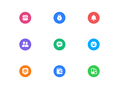 Hike – Iconography (solid colorful)