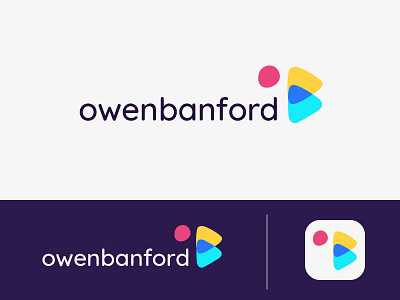 OB Logo branding experiment experiments form letters logo rebrand typography wordmark