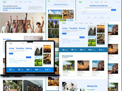 Travel Website UI Design