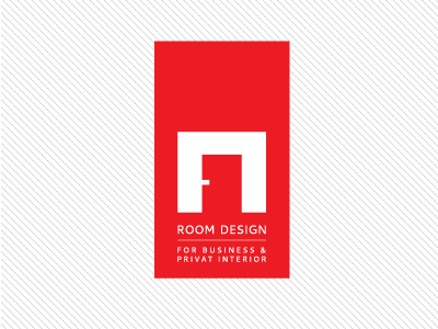 Room Design logo architects identity interior logo