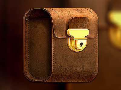 Bag Icon bag icon ipad iphone leather