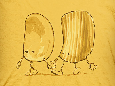 Relationchips chips illustration t shirt
