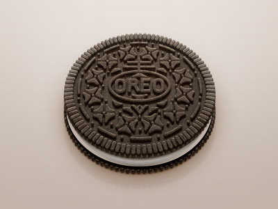 Oreo biscuit cookie cream icon illustration oreo