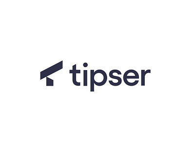 Tipser | Logo Animation 2d after effects animated animation circle custom design flat gif intro logo mograph moov motion motion graphics shape shapes t tipser typography