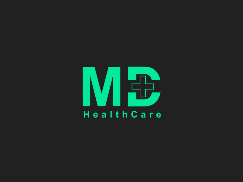 MD Health Logo Animation animation gif health healthcare logo md motion