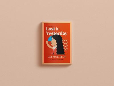 Lost in Yesterday book book cover branding digital art editorial design graphic design illustration tame impala typography vectors