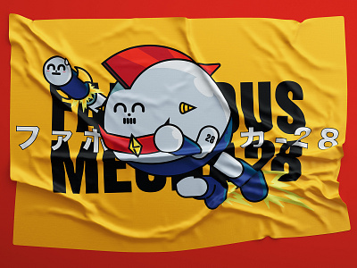 Fabulous Mecha-28 [素晴らしいメカ28] character design design graphic design illustration illustrator mascot mecha typography vector vectors